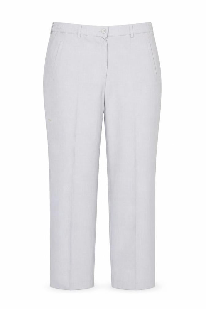 LUCIA Womens Grey   Trousers  Size 14 L28 in