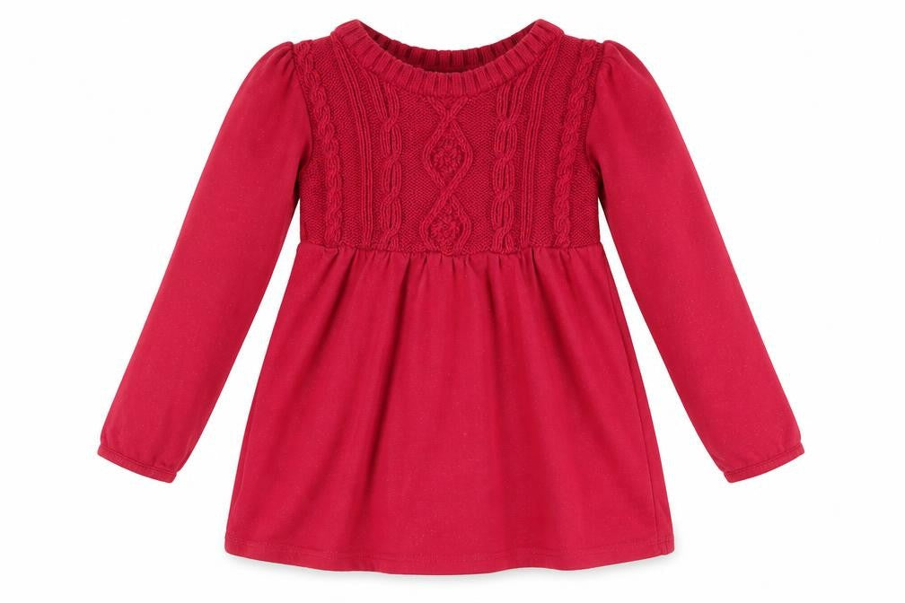 George Girls Red   Fit & Flare  Size 2-3 Years