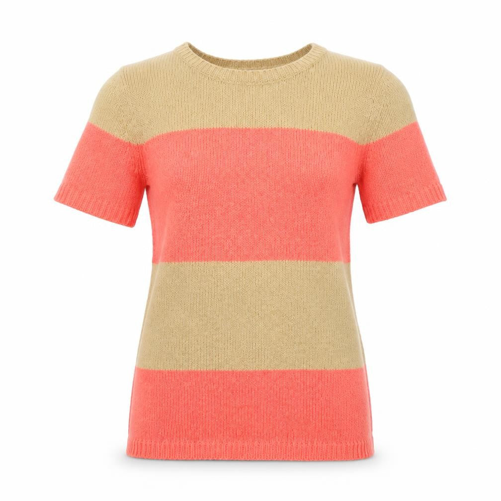 Gap Womens Beige Striped  Pullover Jumper Size XS