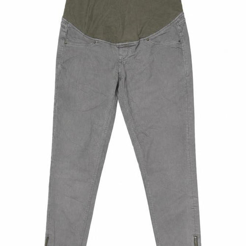 H&M Mama Womens Grey    Trousers Size 38 L27 in