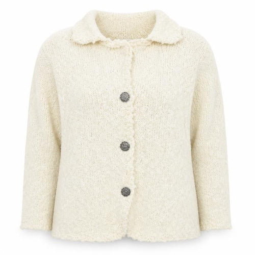 Classics Womens White  Knit Pullover Jumper Size L