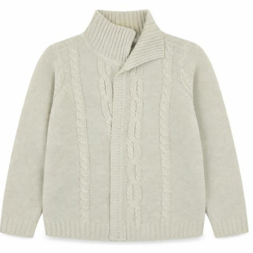 BM Womens Beige  Knit Cardigan Jumper Size S