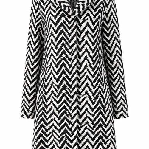 Wallis Womens Black Striped  Jacket  Size S