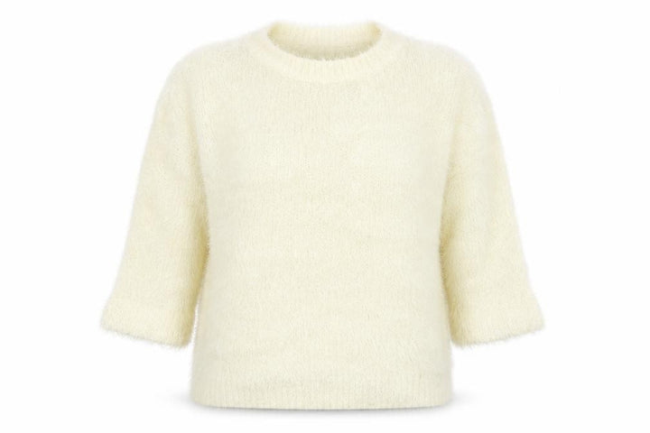 French Connection Womens Ivory Pullover Jumper Size L