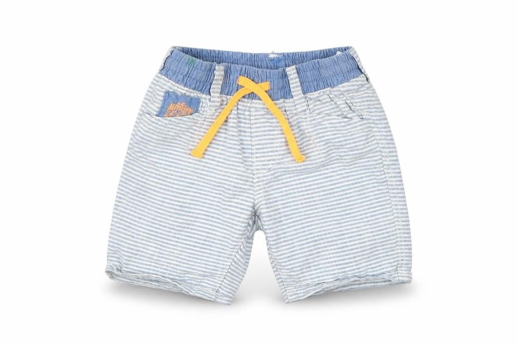 label of graded goods  Blue Striped  Track Pants Jeans Size 3-6 Months