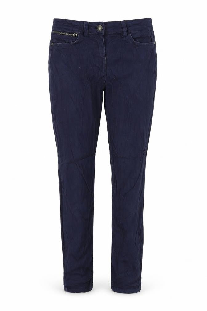 George Womens Blue   Chino Trousers Size 8 L28 in