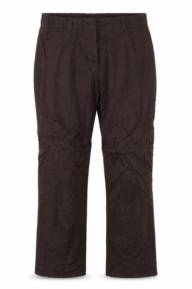 F&F Womens Brown   Trousers  Size 14 L25 in