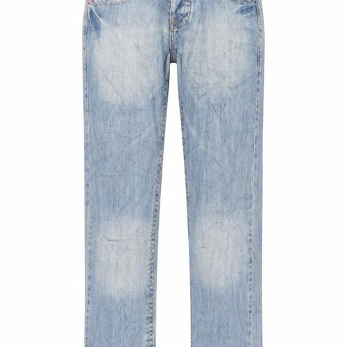 NOW ON Womens Blue  Denim Straight Jeans Size 10 L30 in