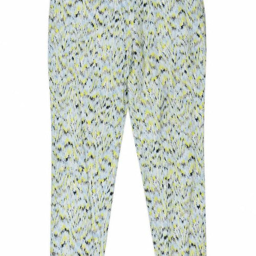 Zara Womens Multicoloured Geometric  Trousers  Size S L27 in