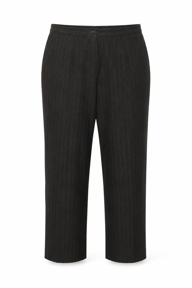 brandtex Womens Brown Striped  Trousers  Size 18 L28.5 in