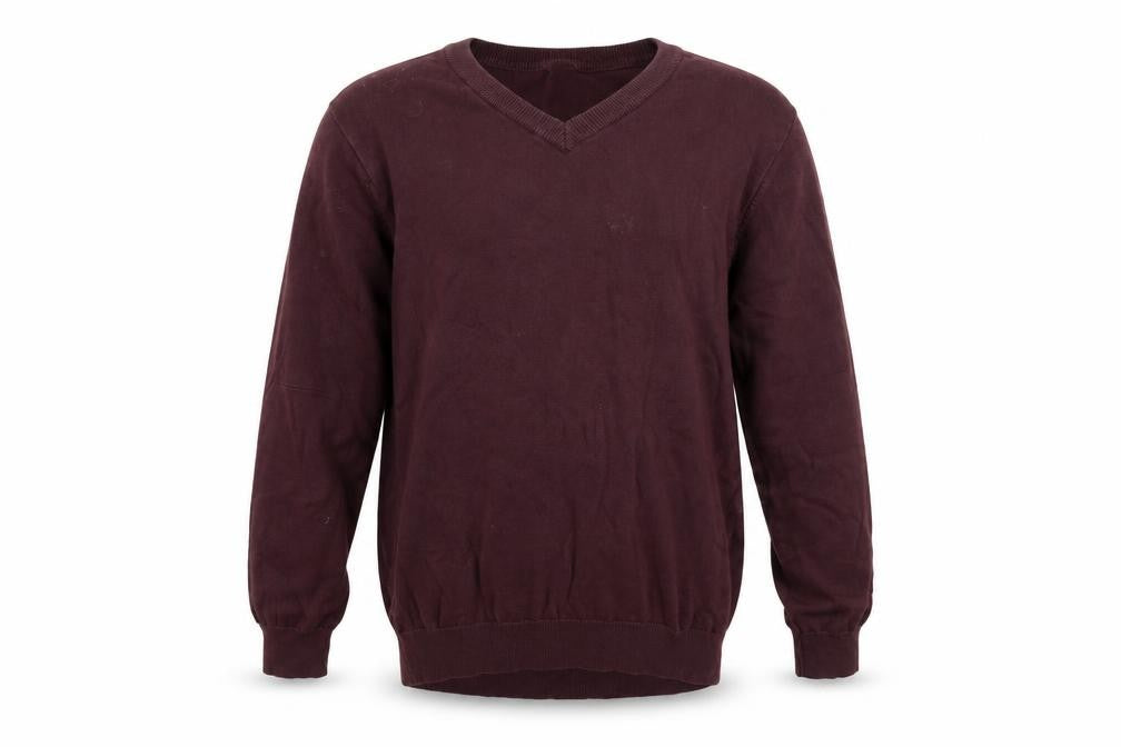 Front view of Tu girls’ purple jumper, size 12, years