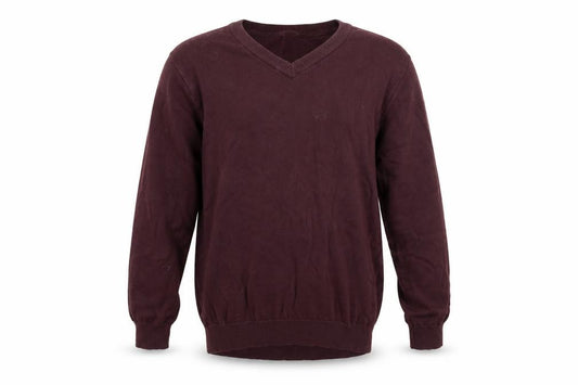Front view of Tu girls’ purple jumper, size 12, years
