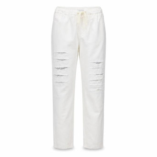 Glossy Womens White  Denim Straight Jeans Size 36 in L29 in