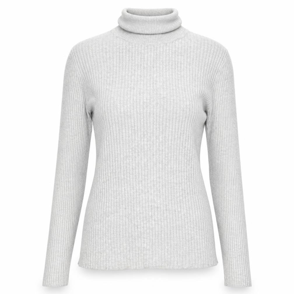 Front view of Preworn women’s grey jumper, size M