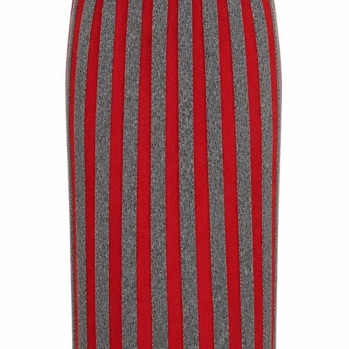 Preworn Womens Multicoloured Striped  Straight & Pencil Skirt Size 10