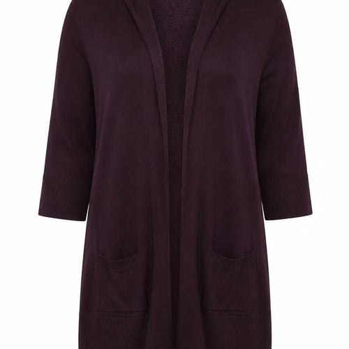Marks and Spencer Womens Purple   Cardigan Jumper Size 14