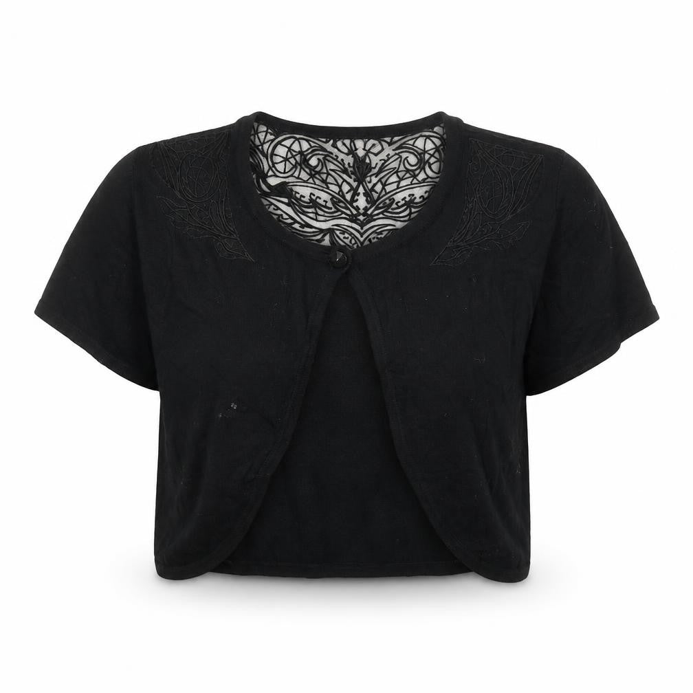 debinhams Womens Black   Cardigan Jumper Size 14