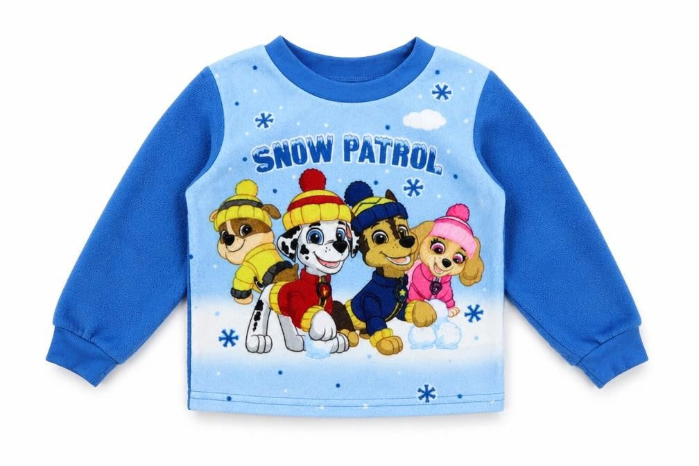 Nickelodeon Boys Blue Animal Print   Pyjama Top Size 2-3 Years