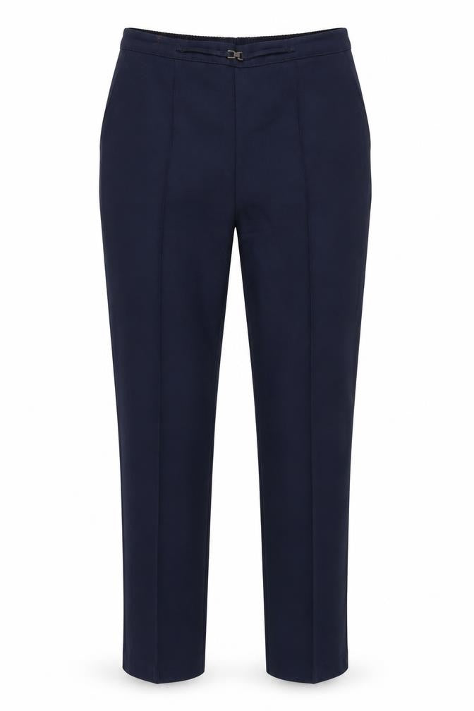 Papaya Womens Black Houndstooth  Trousers  Size 10 L26 in