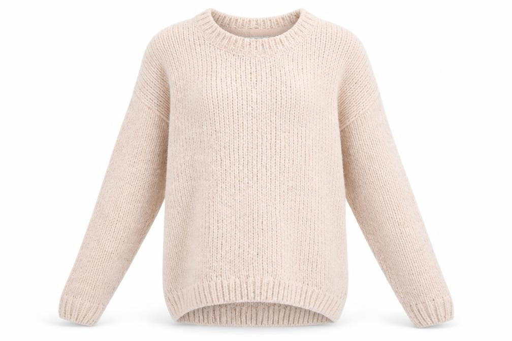 Front view of Primark girls’ pink jumper, size 9, years