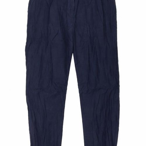 Warehouse Womens Blue   Trousers  Size 12 L26 in