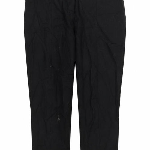 ASOS Womens Black   Capri Trousers Size 12 L23 in