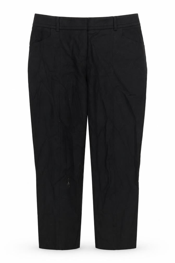 ASOS Womens Black   Capri Trousers Size 12 L23 in