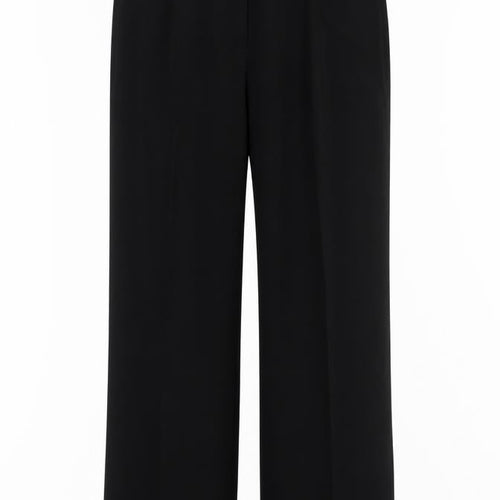 Preworn Womens Black   Trousers  Size 16 L28 in