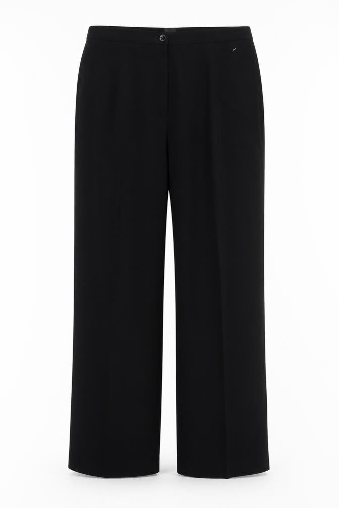 Preworn Womens Black   Trousers  Size 16 L28 in