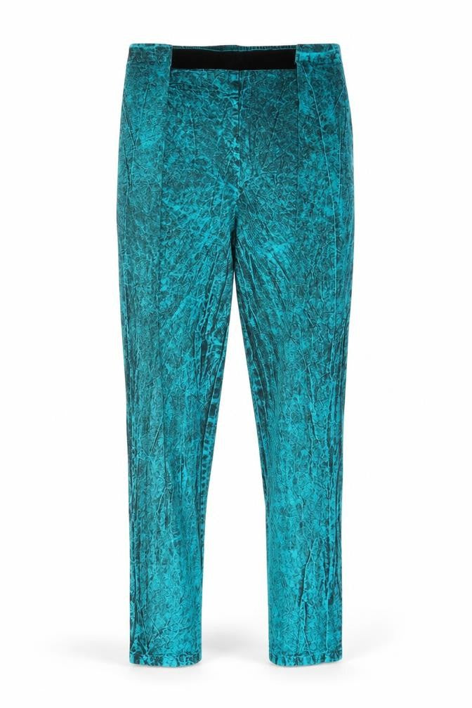 Yijik Womens Blue   Trousers  Size S L33 in