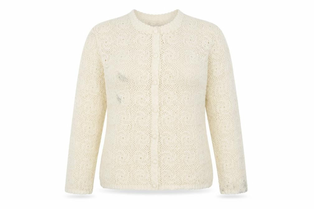 Preworn Womens Ivory   Cardigan Jumper Size S