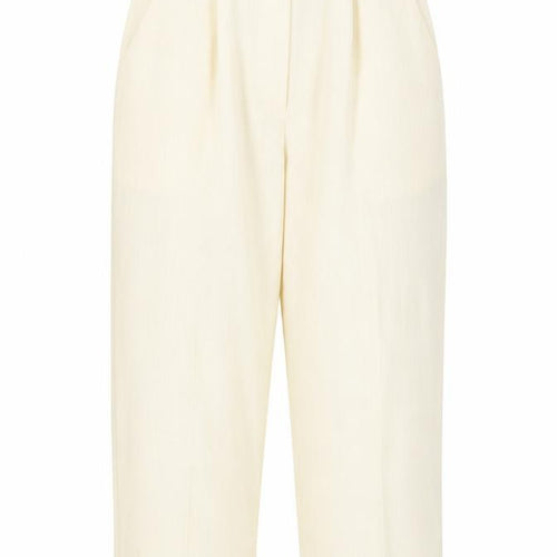 Grosvenor Womens Yellow   Cropped Trousers Size 14 L24 in