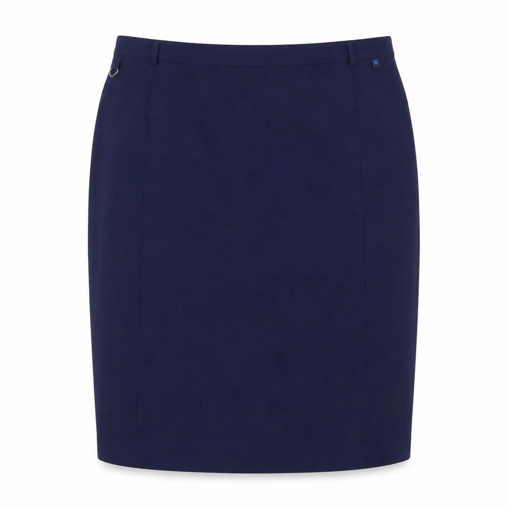 Preworn Womens Blue   Straight & Pencil Skirt Size 44 in