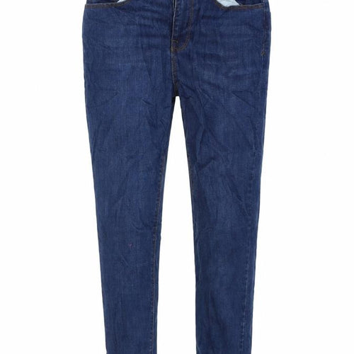 Collution Womens Blue  Denim Skinny Jeans Size 26 in L25 in