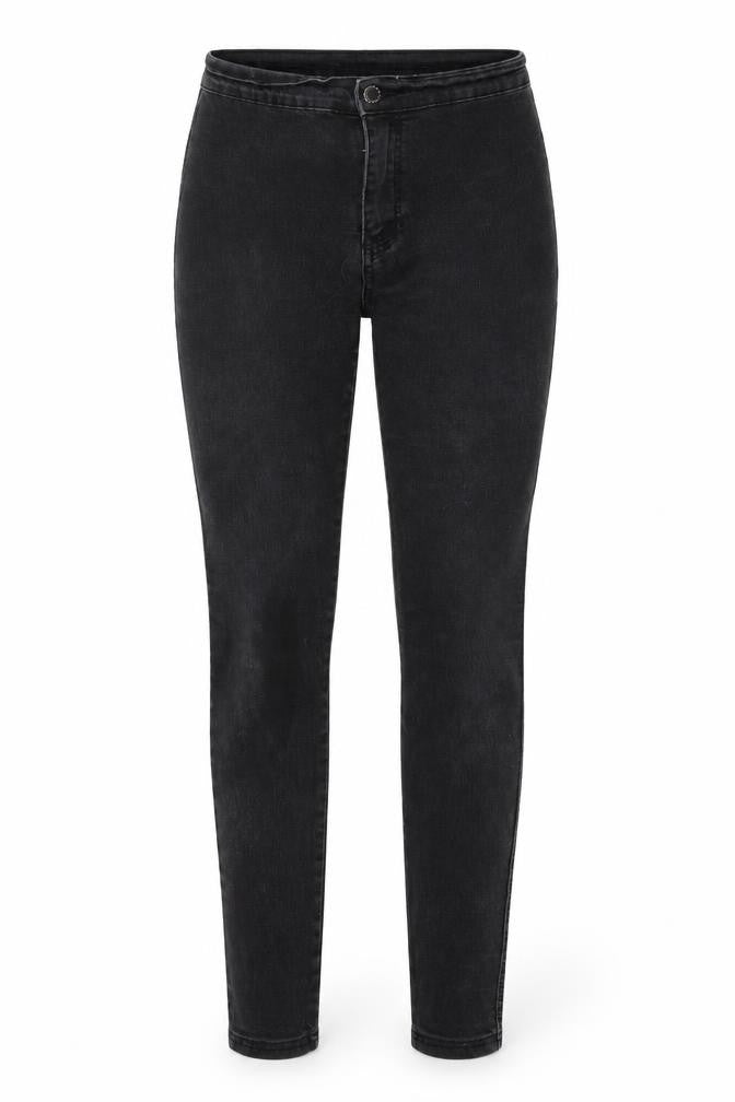 The rockin rev Womens Black  Denim Skinny Jeans Size 8 L27 in