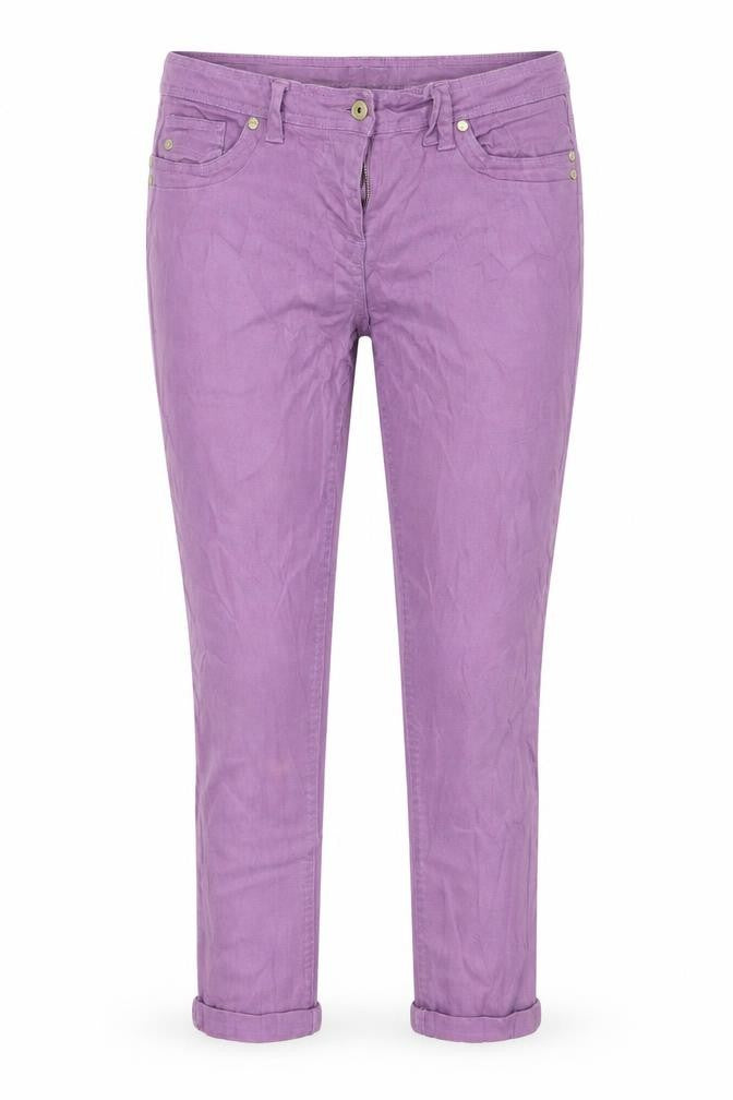 South Womens Purple  Denim Capri Jeans Size 10 L24 in