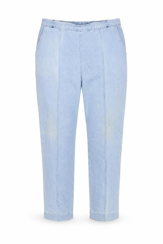 Preworn Womens Blue   Mom Jeans Size 30 L25 in