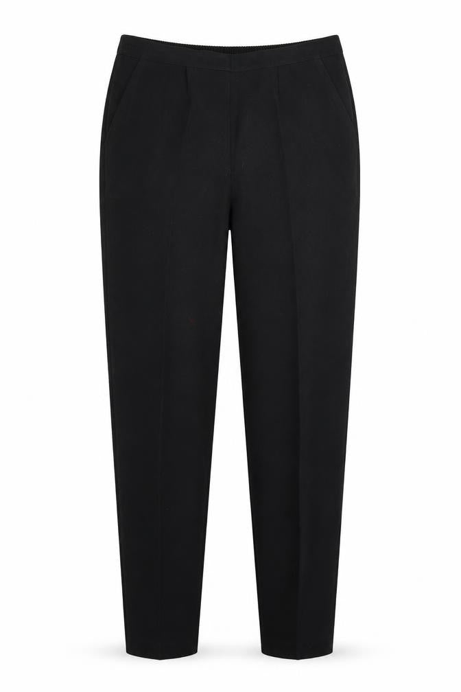 Preworn Womens Black   Trousers  Size 14 L30 in