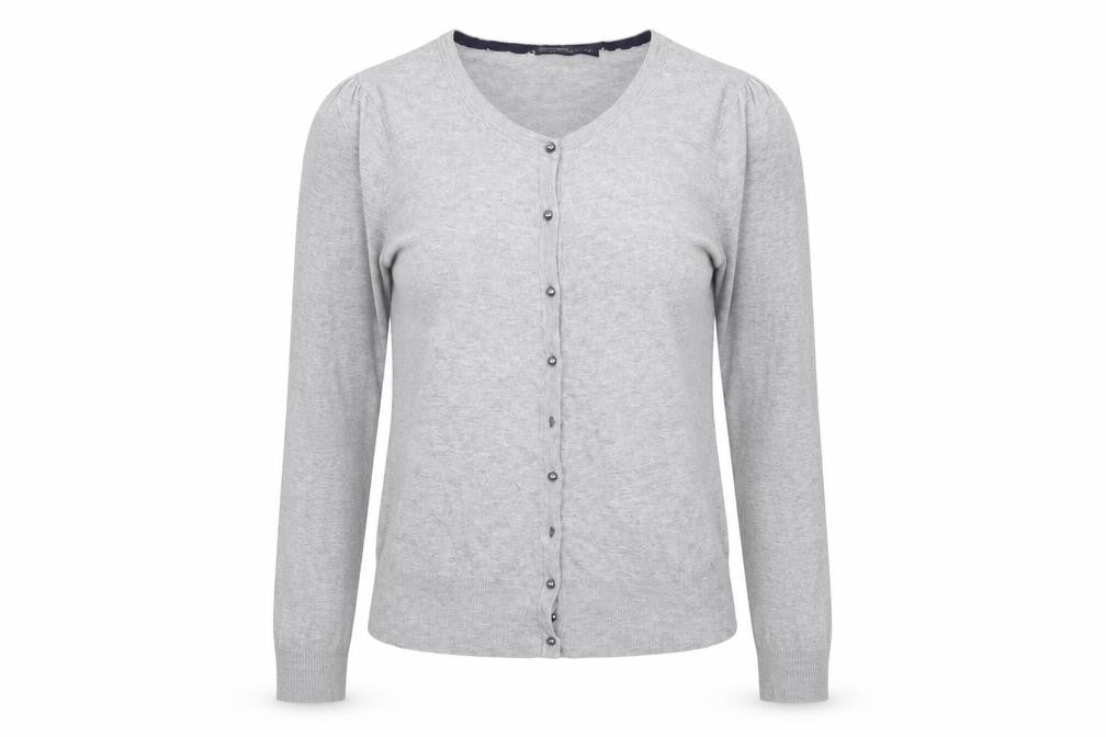 Marks and Spencer Womens Grey   Cardigan Jumper Size 10