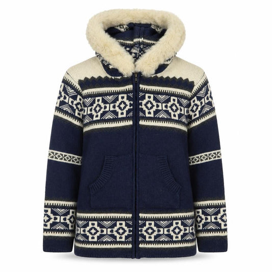 Front view of Modern Soul women’s multicoloured jacket, size XS