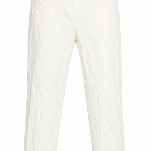Preworn Womens Ivory   Trousers  Size 12 L29 in