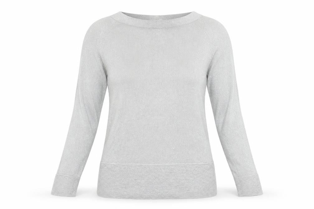 Pebble Bay Womens Grey   Pullover Jumper Size S