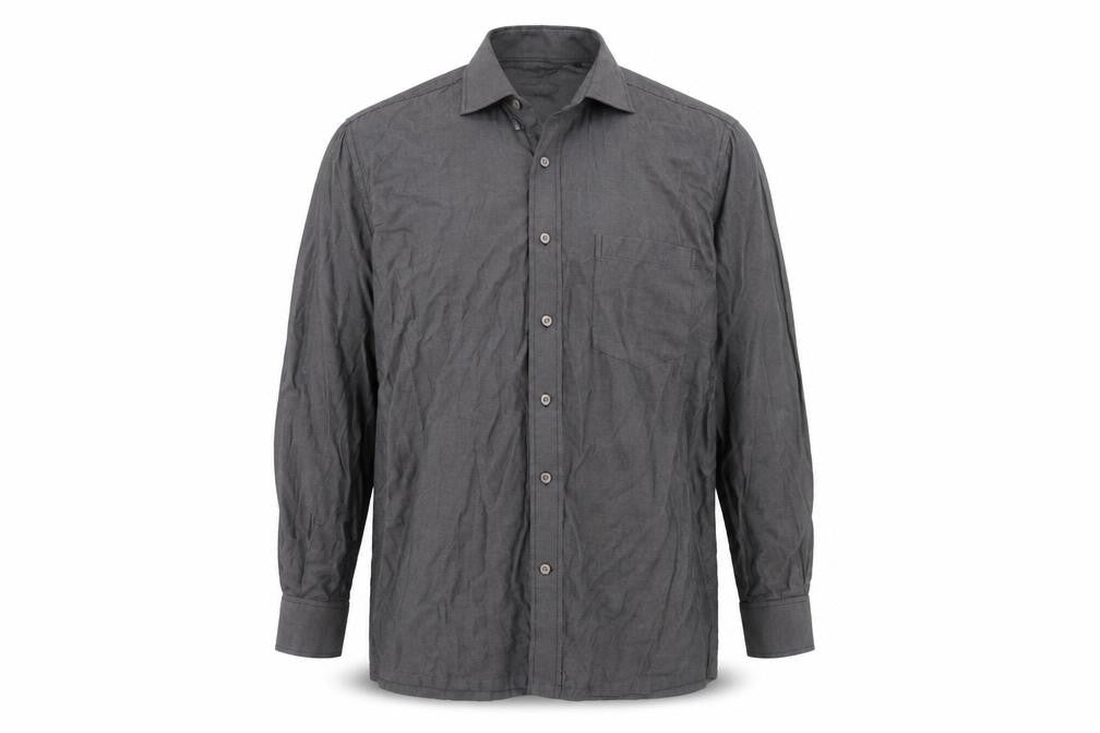 Reid & Taylor Mens Grey    Dress Shirt Size 15.5