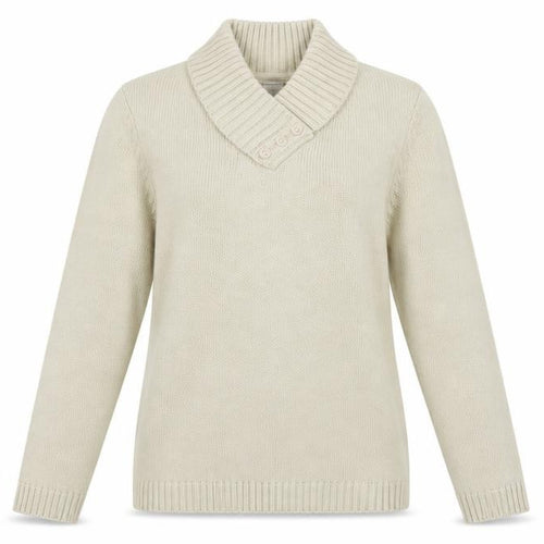 Preworn Womens Beige   Cardigan Jumper Size 14