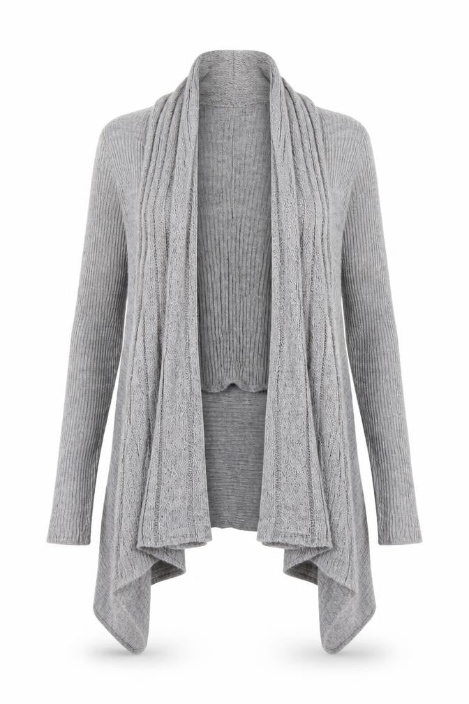 New Look Womens Grey   Cardigan Jumper Size M