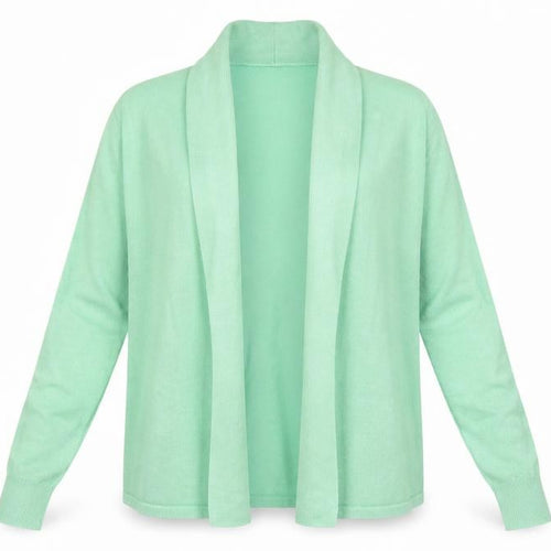 Classic Womens Green  Knit Cardigan Jumper Size 12