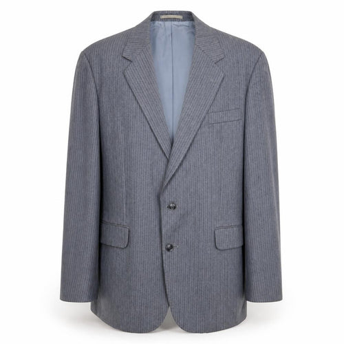 dunn and co Mens Blue Striped  Jacket Blazer Size 40