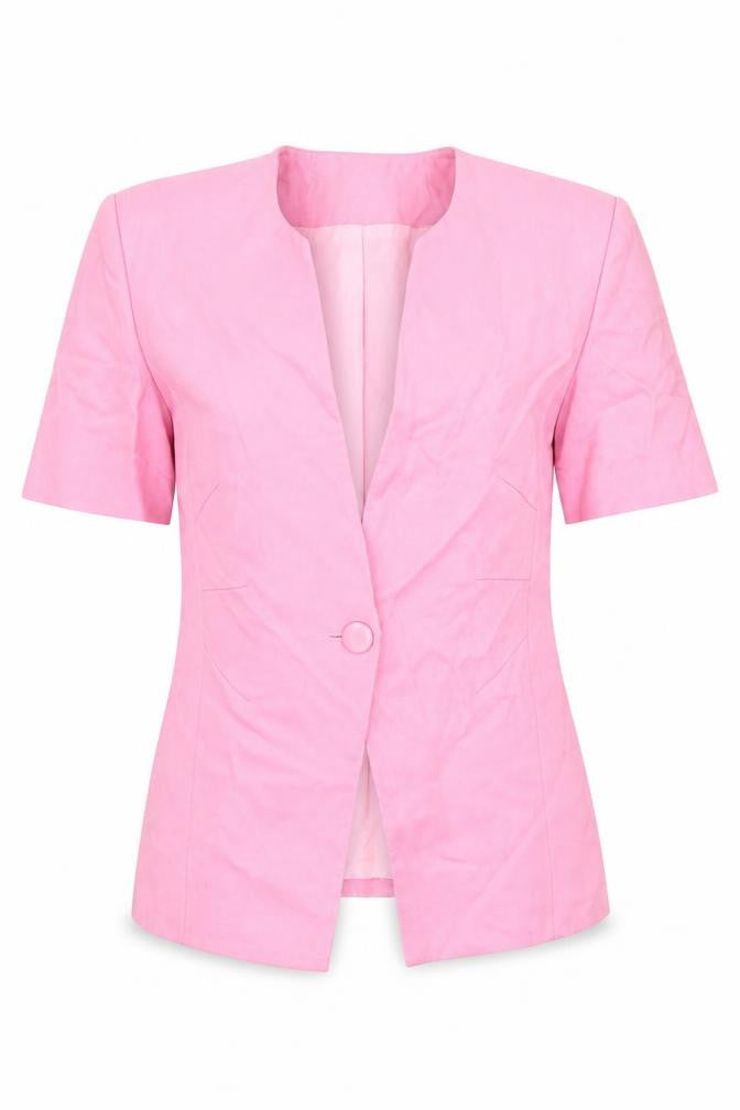 Country Casuals Womens Pink   Jacket Suit Jacket Size 8