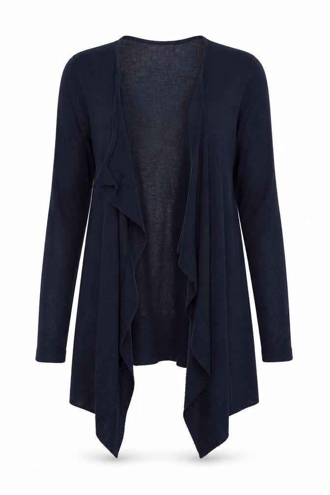 89th & Madison Womens Blue  Knit Cardigan Jumper Size S