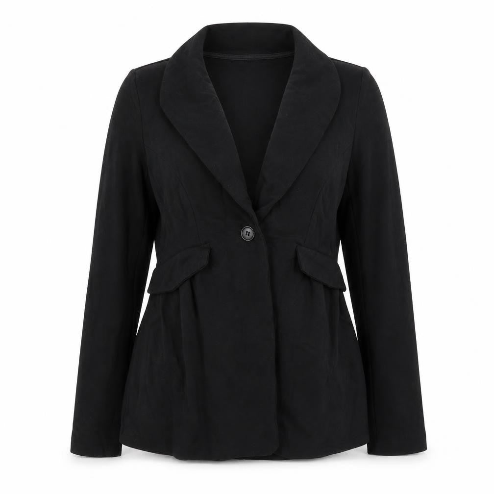 Seraphine Womens Black  Rayon Cardigan Jumper Size 8
